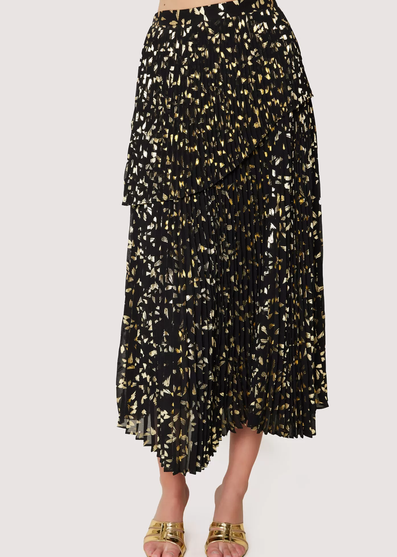 Lost + Wander All That Glitters Midi Skirt* Skirts