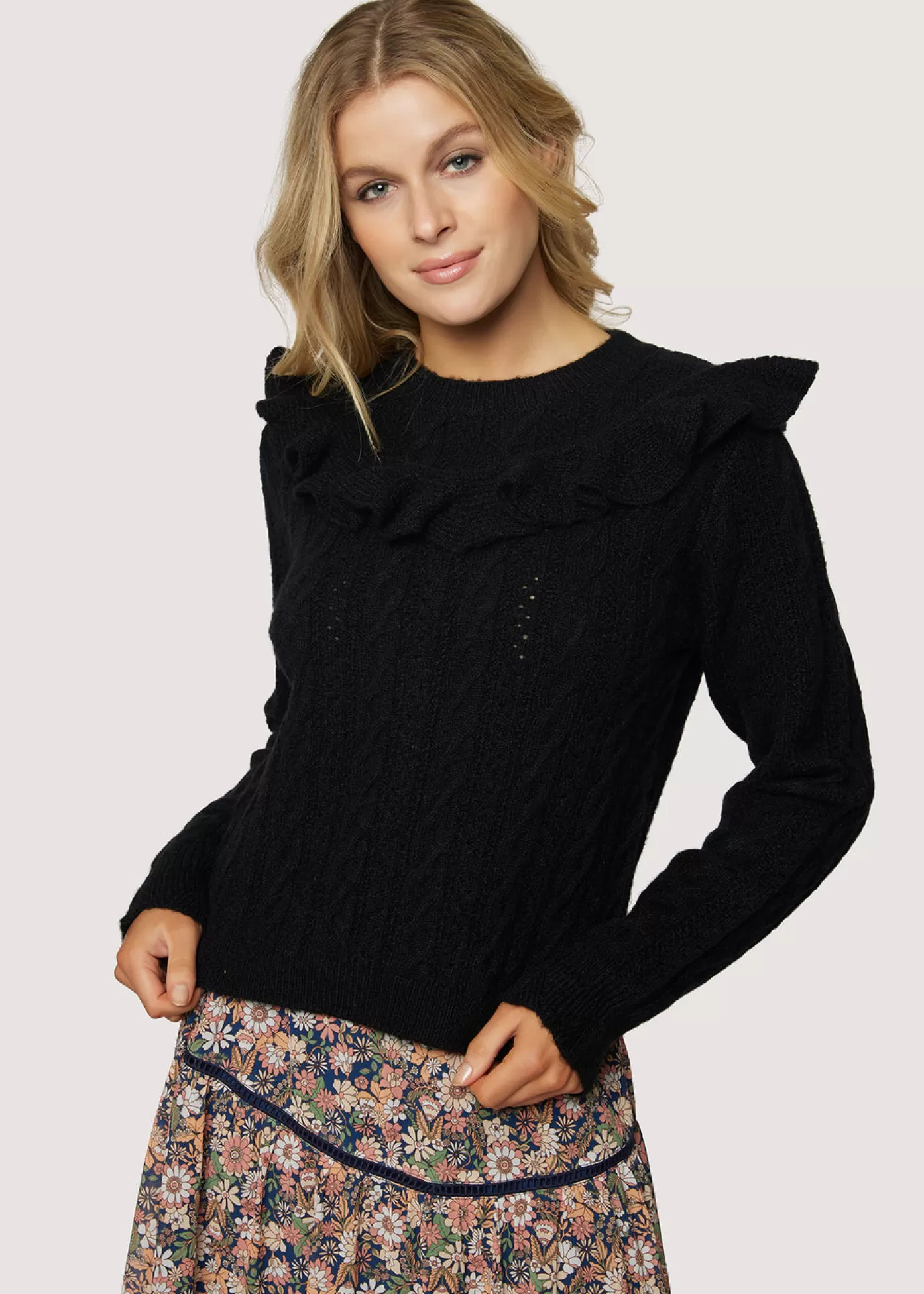 Lost + Wander Gracie Ruffle Top* Sweaters