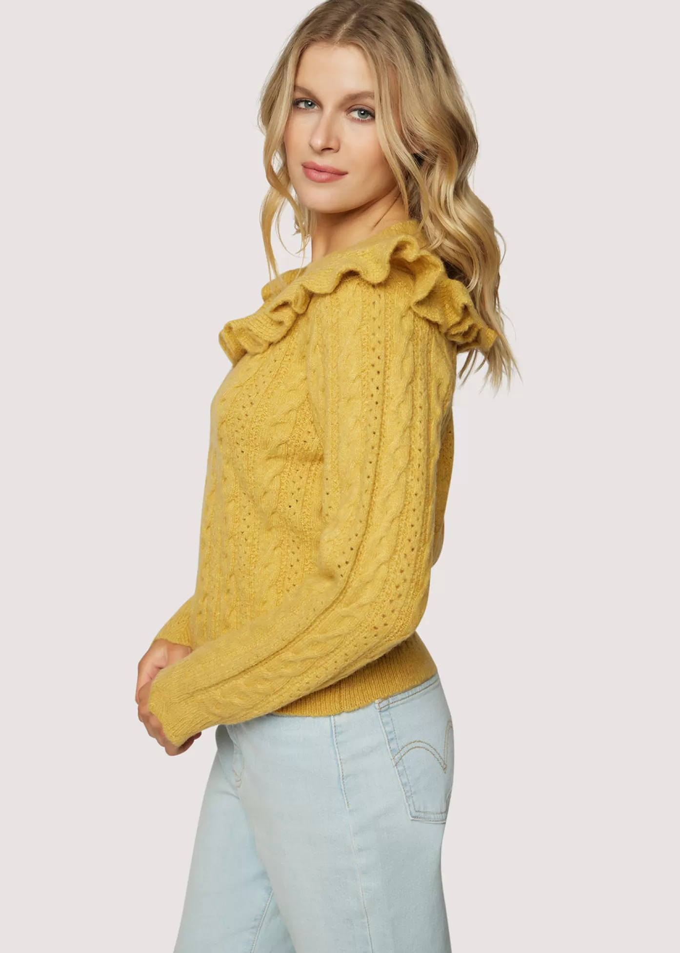 Lost + Wander Gracie Ruffle Top* Sweaters