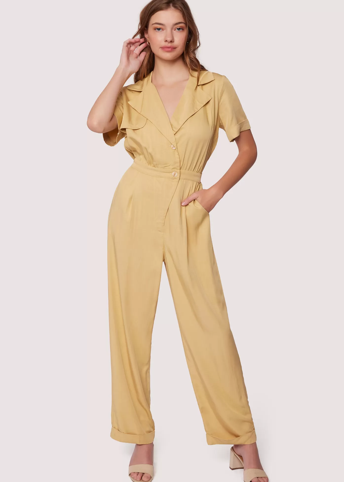 Lost + Wander Limoncello Jumpsuit* Romper and Jumpsuits